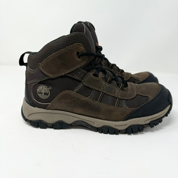 Timberland Men\'s 31154 Edge Trail Mid Leather Hiker Boot Brown Size 7M Outdoors main image 10